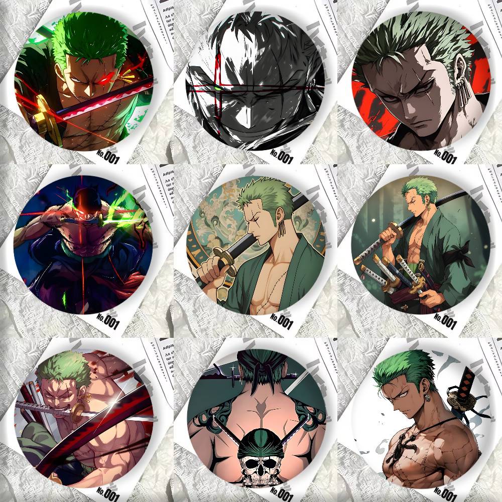 Cosplay Zone Anime Friends - Anime Cool R-Roronoa Z-Zoro Manga Rozetleri