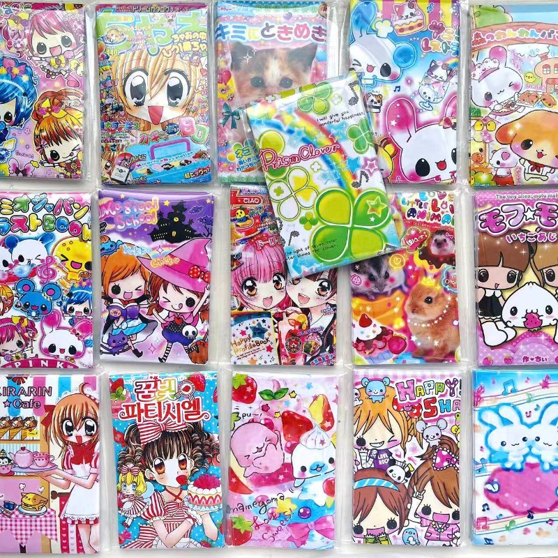 Anime Cosplay Thick - 20 adet/paket Heisei Retro Anime Kız
