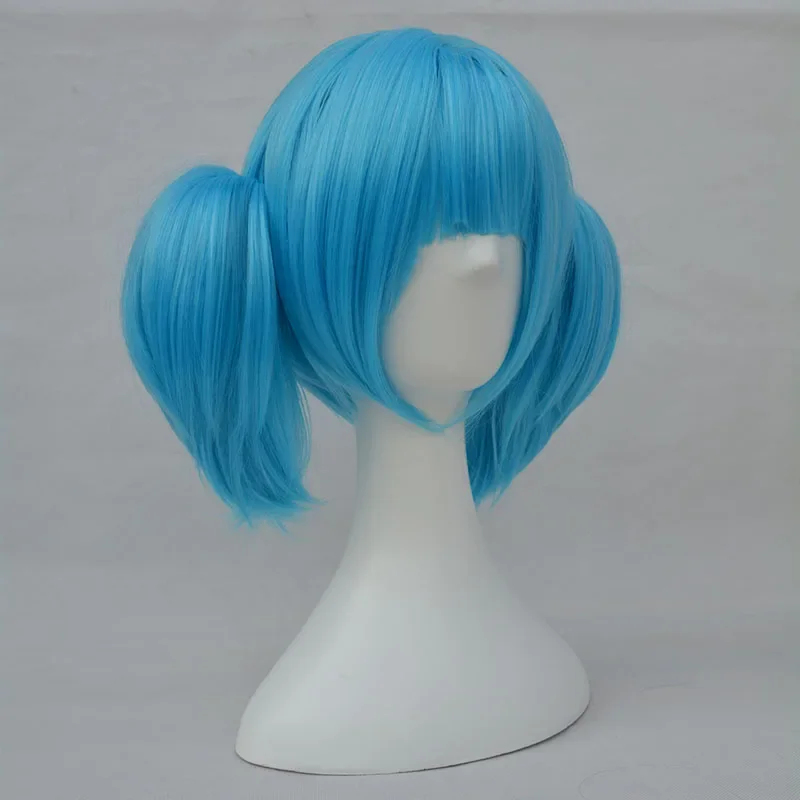 Anime Cosplay Blue Hair - 2026 Sally Face Sallyface Cosplay Peruk