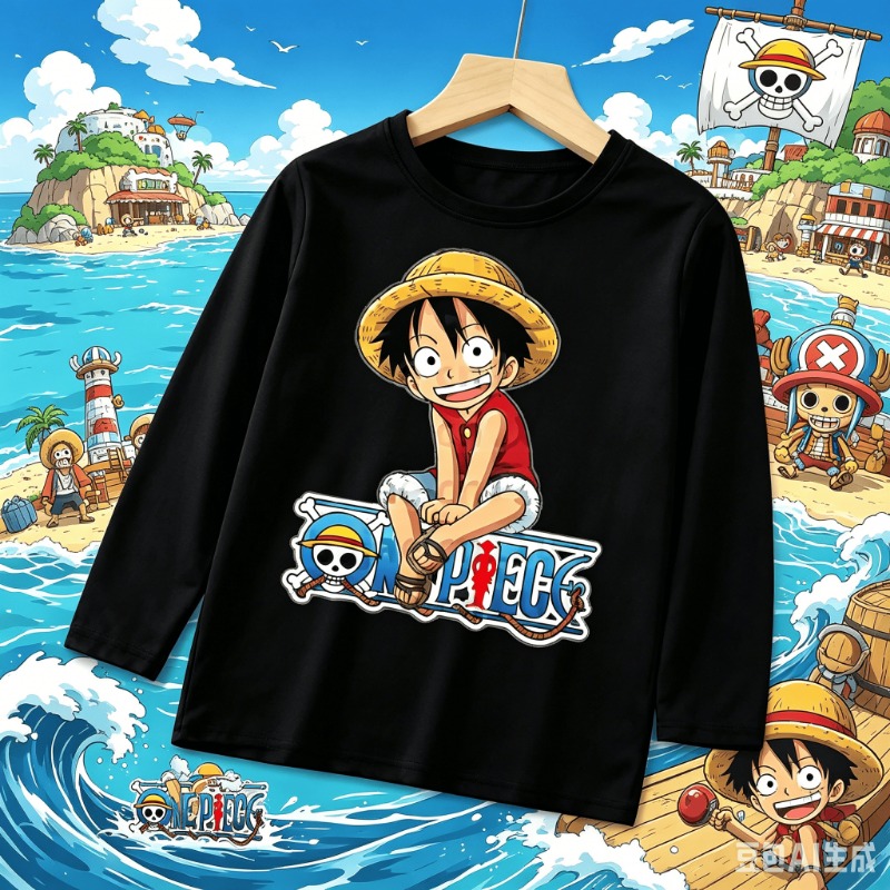 Anime Cosplay Toddler - Tek Parça Bahar Sokak Giyimi TShirt