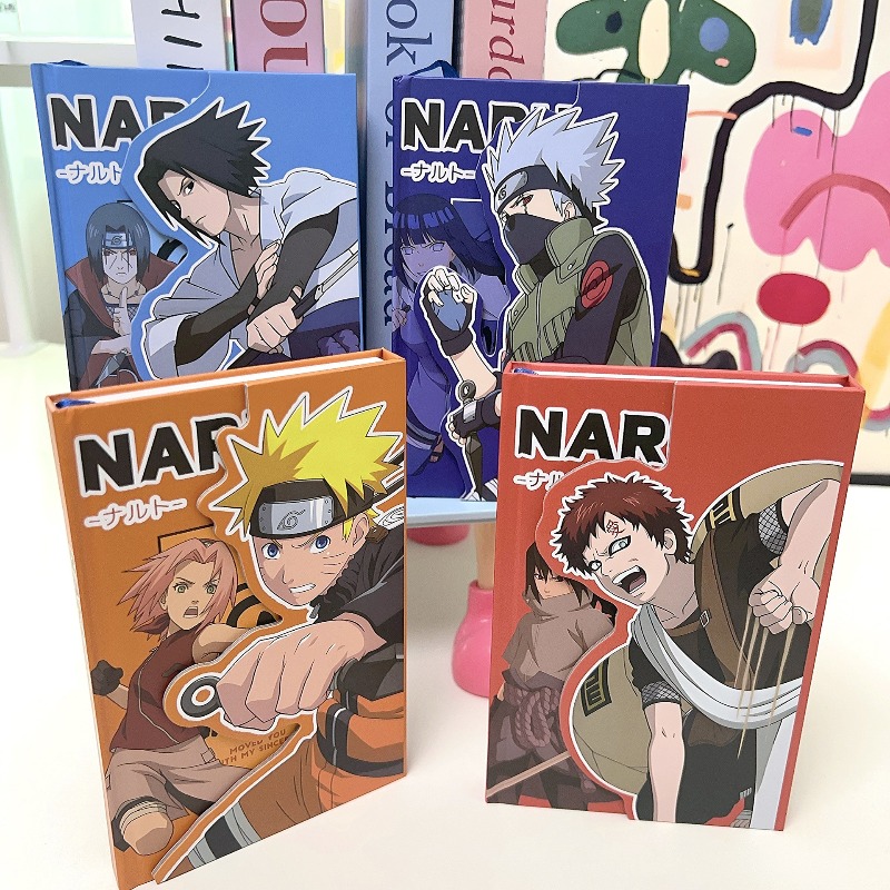 Anime Cosplay Coloring Pages - Anime Naruto Renkli Sayfa Kitabı: Manyetik