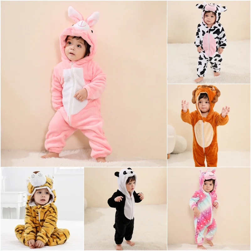Anime Cosplay Toddler - Bebek Kigurumi Tavşan Unicorn Inek Karikatür