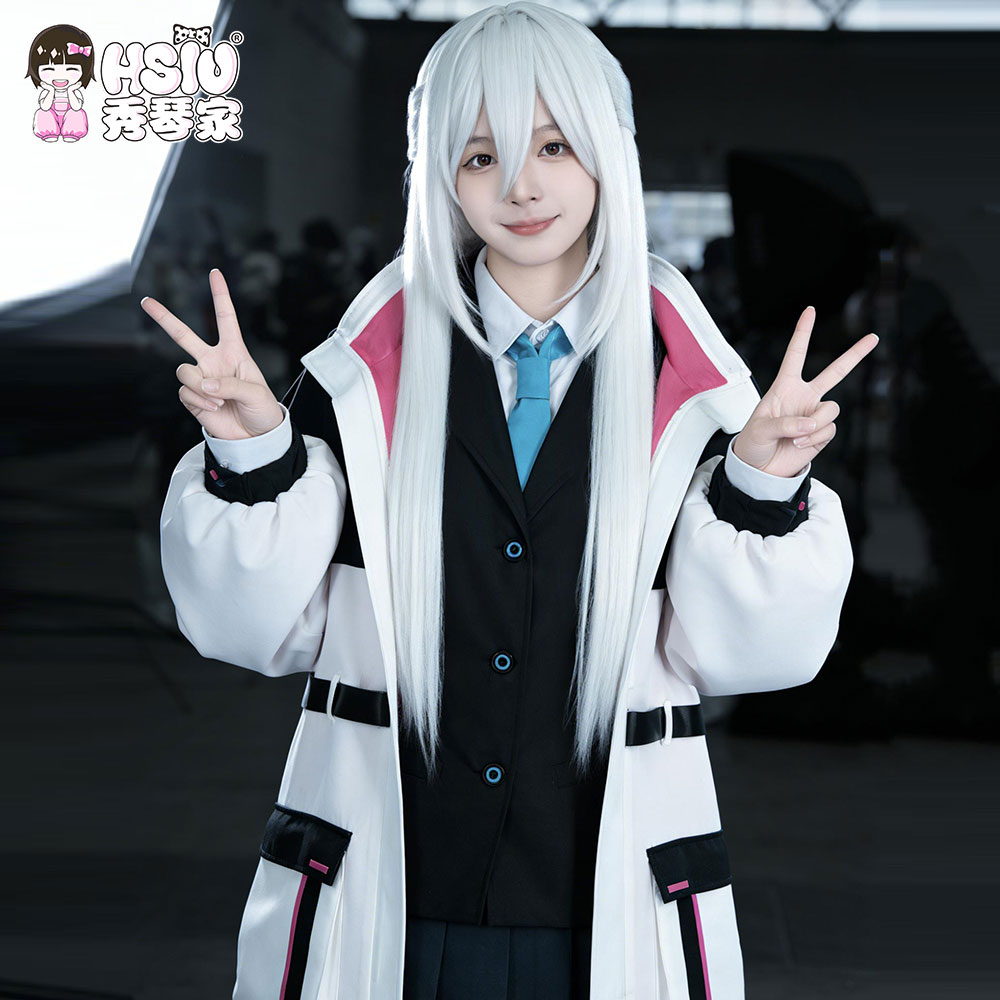 Anime Cosplay Blue Hair - Mavi Arşiv Kei Cosplay Kostüm Peruk