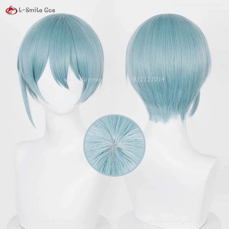 Anime Cosplay Blue Hair - Anime Hiori Yo Cosplay 28 cm