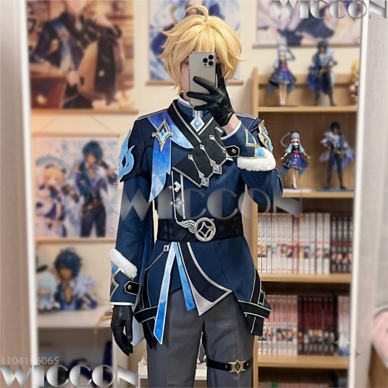 Anime Cosplay Festival - Genshin Impact Traveler Aether Lumine Snezhnaya