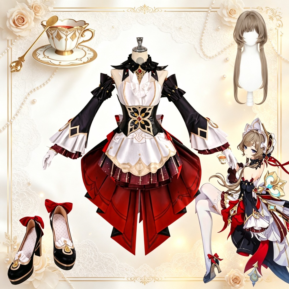 Anime Cosplay Girl Costume - Genshin Impact Sandrone The Marionette Cosplay
