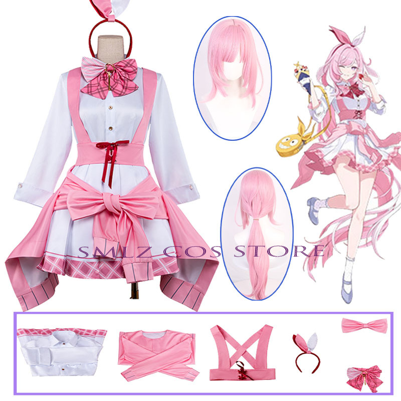 Anime Cosplay Maid - Honkai Impact 3 Elysia Cosplay Kostüm