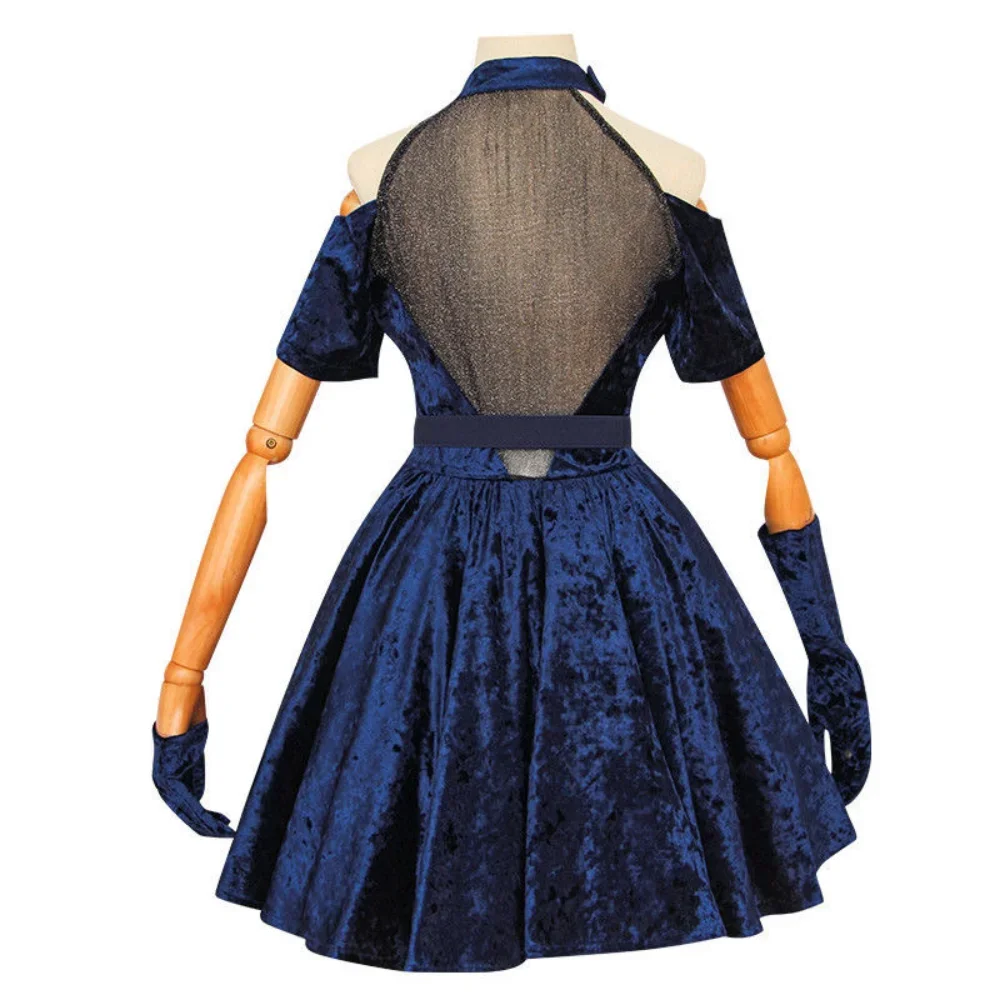 2026 Mizi Cosplay Kostüm Anime - Anime Cosplay Blue Hair incelemesi ve fiyatı