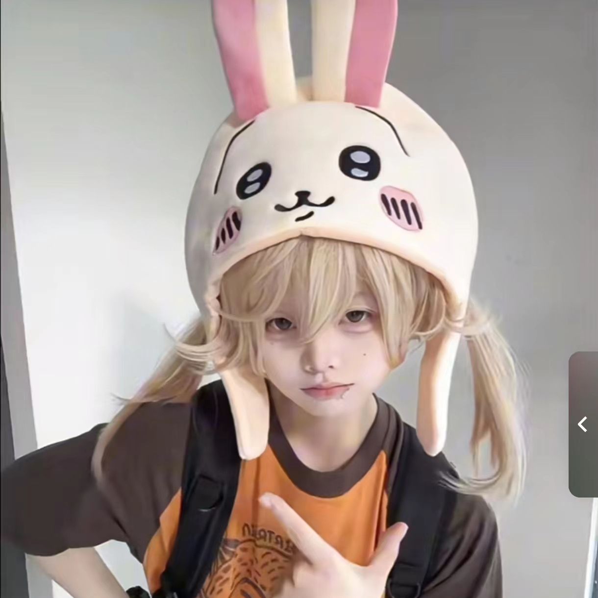 Chiikawa Hachiware Usagi Şapka - Anime Cosplay Girl Photo incelemesi ve fiyatı