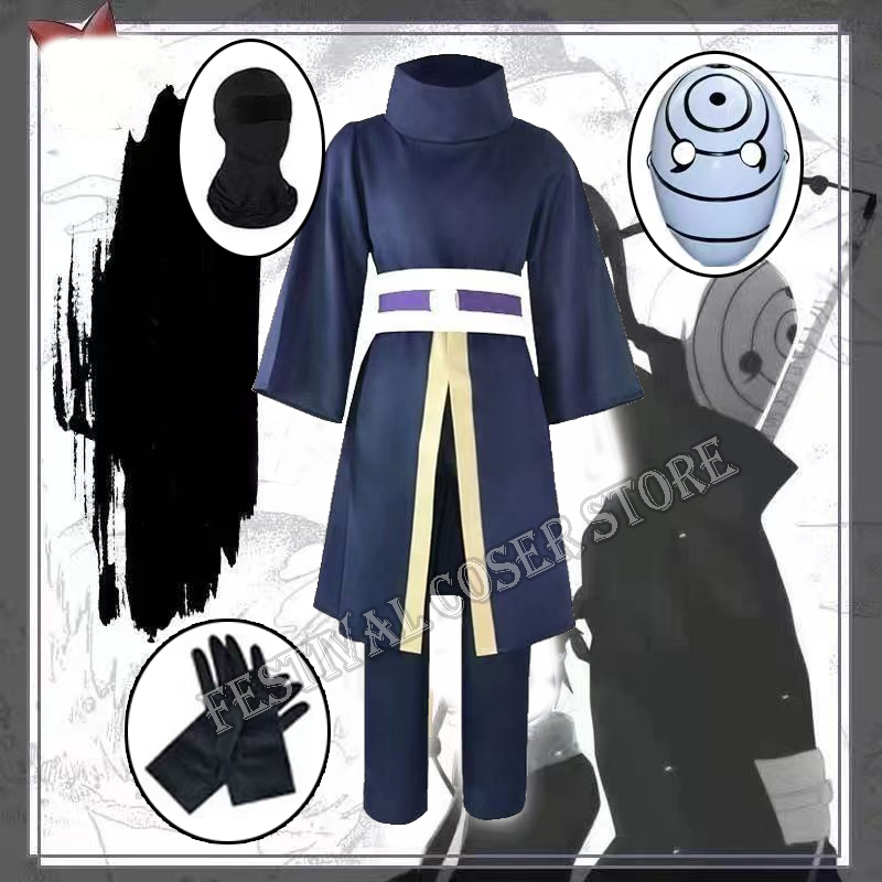 Anime Uchiha Obito Cosplay Kos - Anime Cosplay Festival incelemesi ve fiyatı