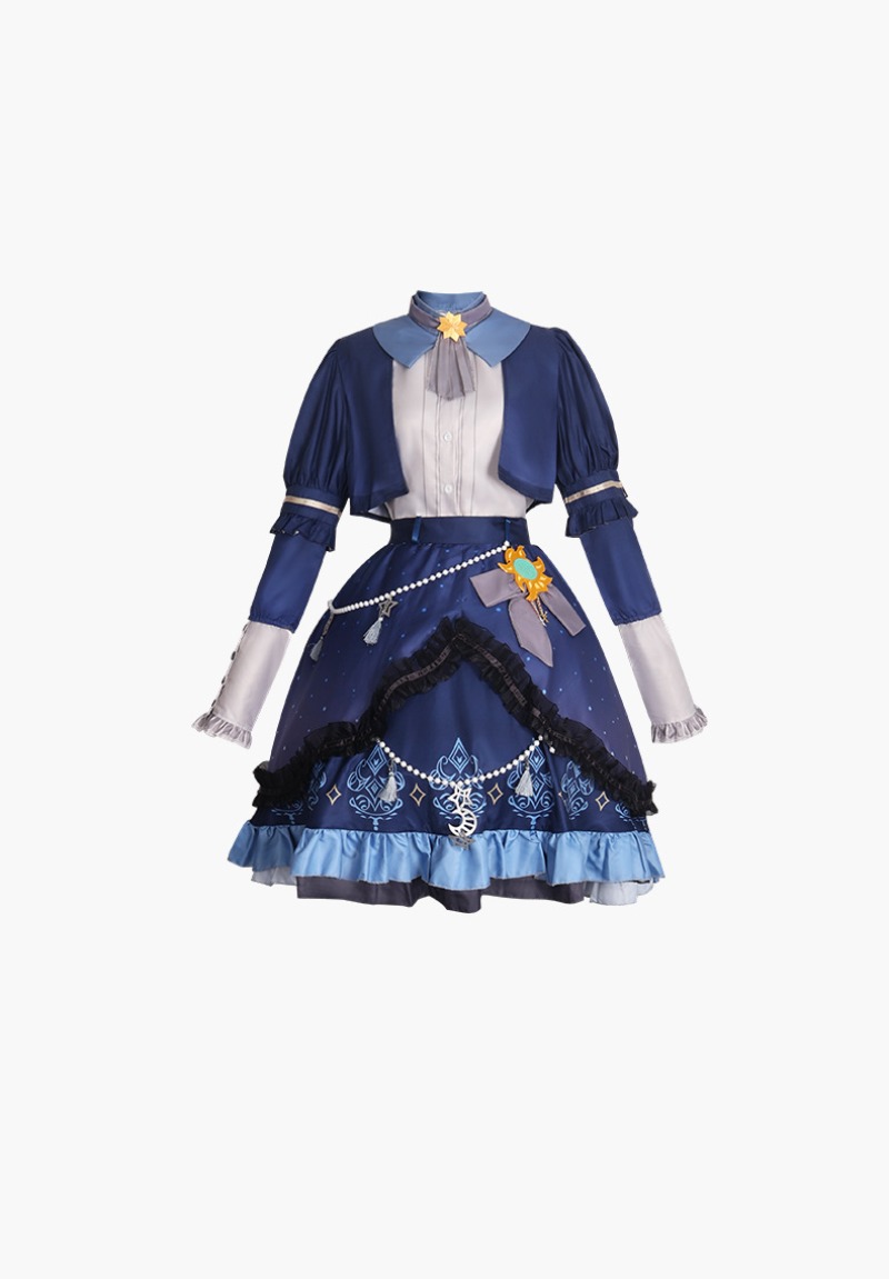2025 PJSK Yıldız Renkli Elbise - Anime Cosplay Girl Costume incelemesi ve fiyatı