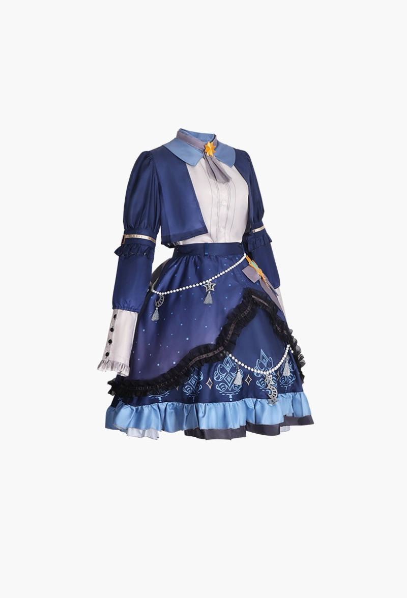 2025 PJSK Yıldız Renkli Elbise - Anime Cosplay Girl Costume incelemesi ve fiyatı