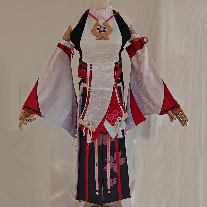 Yae Miko Tam Set Guuji Yae Cos - Violet Evergarden Dress incelemesi ve fiyatı