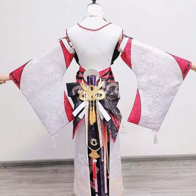 Yae Miko Tam Set Guuji Yae Cos - Violet Evergarden Dress incelemesi ve fiyatı