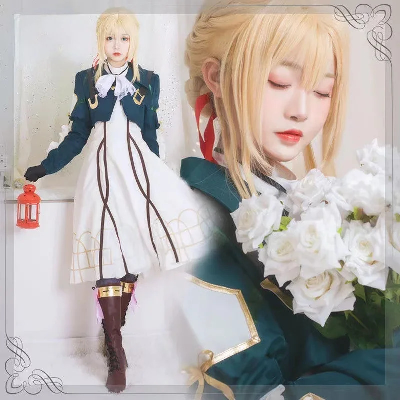 Anime Violet Evergarden Cospla - Violet Evergarden Dress incelemesi ve fiyatı