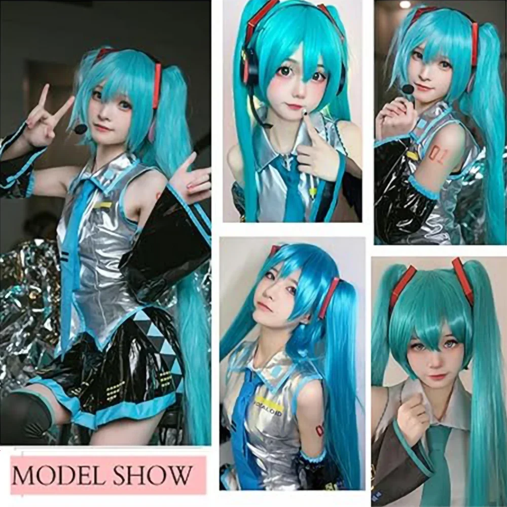 2026 Miku Cosplay Peruk 105 cm - Anime Cosplay Blue Hair incelemesi ve fiyatı