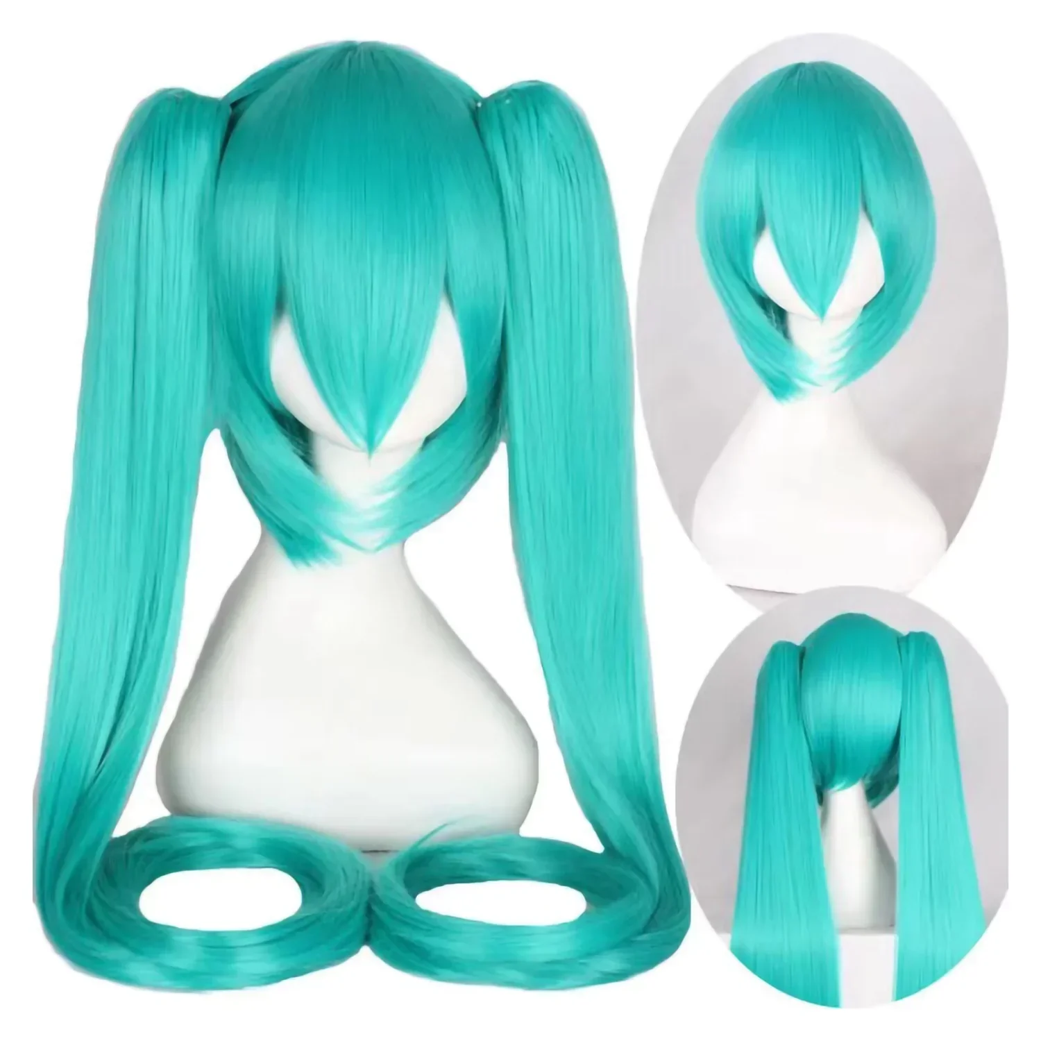 2026 Miku Cosplay Peruk 105 cm - Anime Cosplay Blue Hair incelemesi ve fiyatı