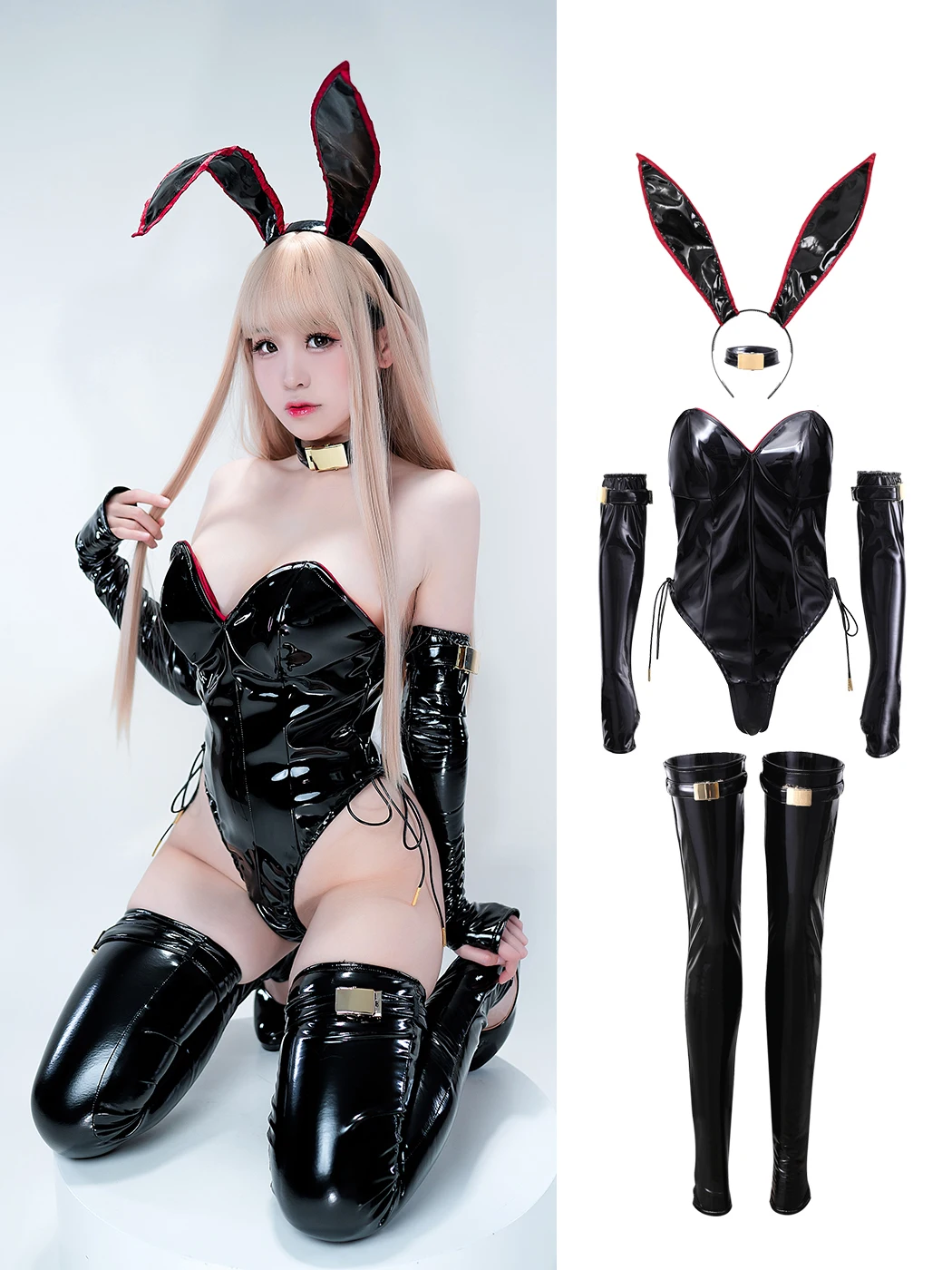Orijinal Tasarım Sevimli Tavşa - Cosplay Anime Bunny Girl incelemesi ve fiyatı