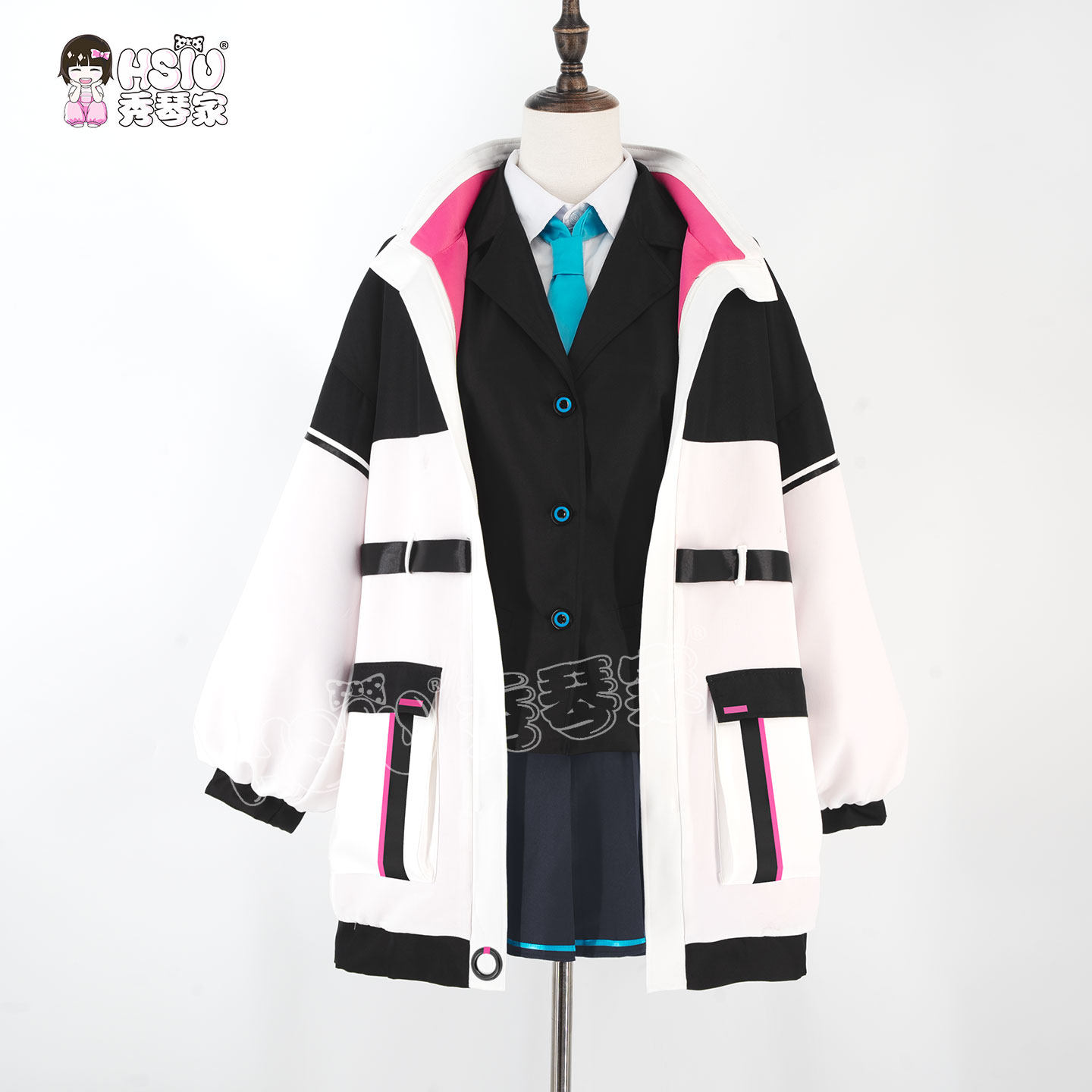 Mavi Arşiv Kei Cosplay Kostüm  - Anime Cosplay Blue Hair incelemesi ve fiyatı