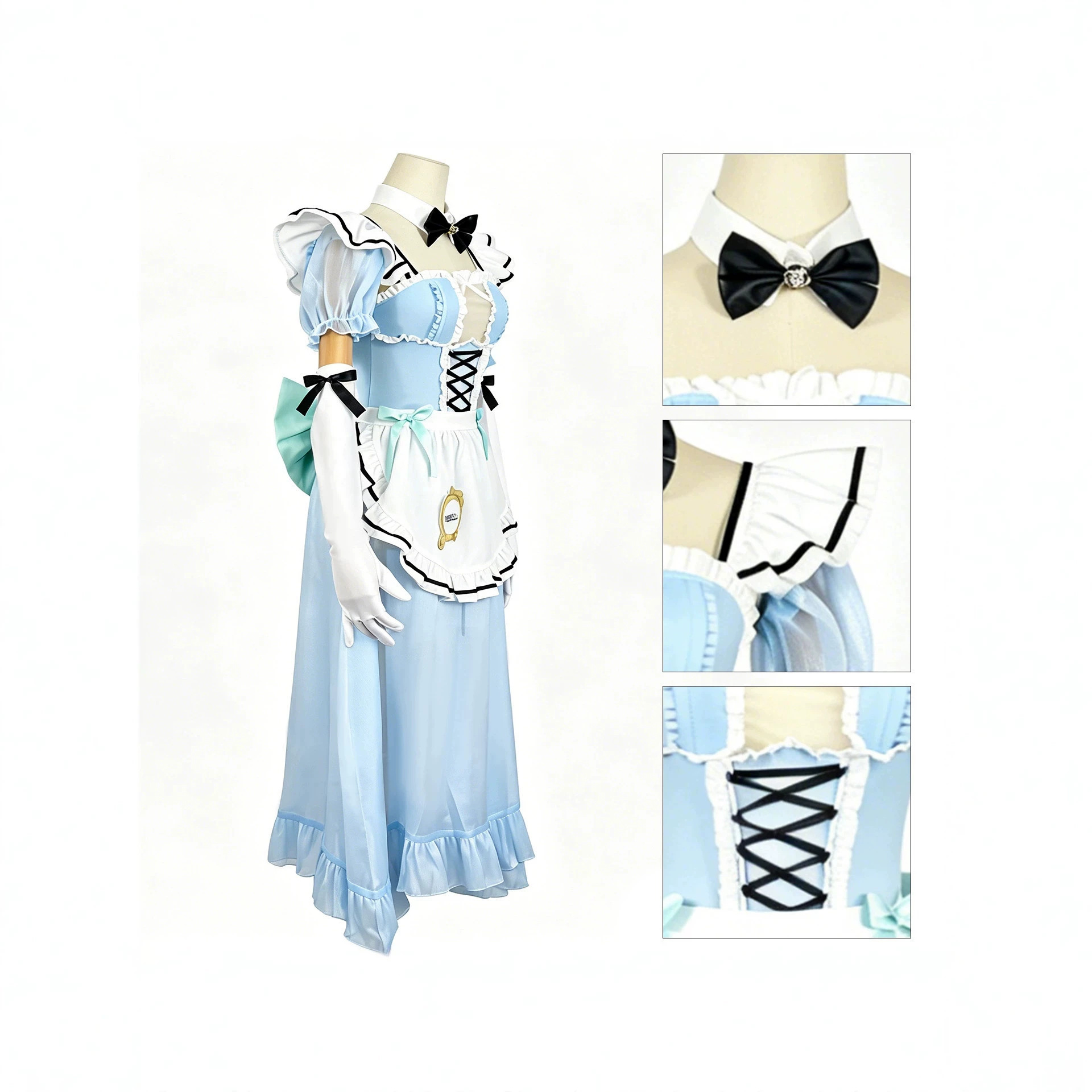 WHH Anime Oyunu NIKKE Pilgrim  - Anime Cosplay Maid incelemesi ve fiyatı