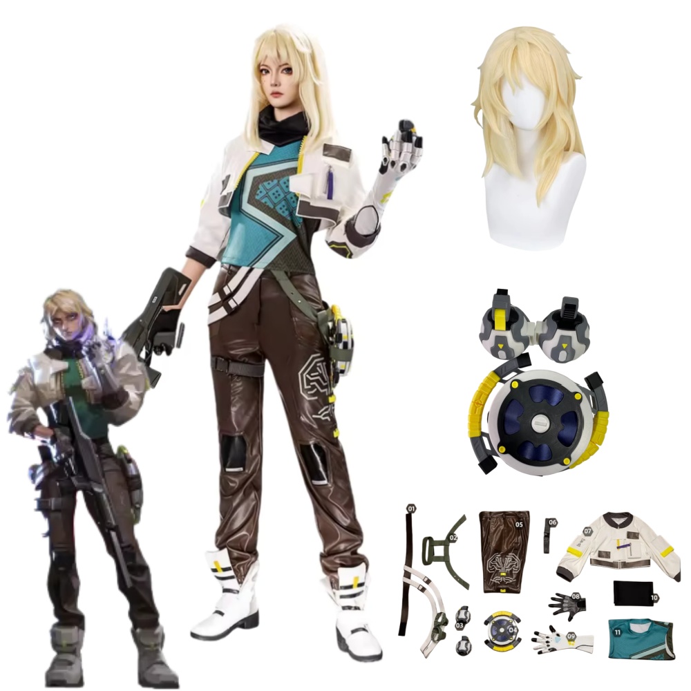 Deadlock Cosplay Kostüm Aksesu - Women Anime Cosplay incelemesi ve fiyatı