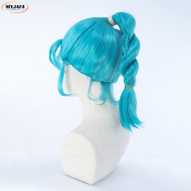 Bulma Cosplay Peruk Buruma Per - Anime Cosplay Blue Hair incelemesi ve fiyatı