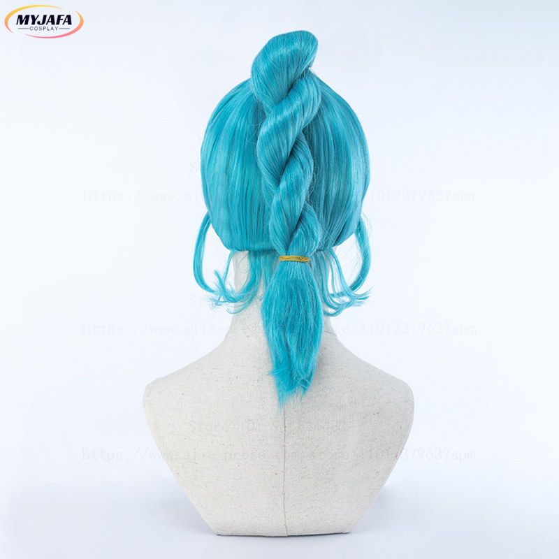 Bulma Cosplay Peruk Buruma Per - Anime Cosplay Blue Hair incelemesi ve fiyatı