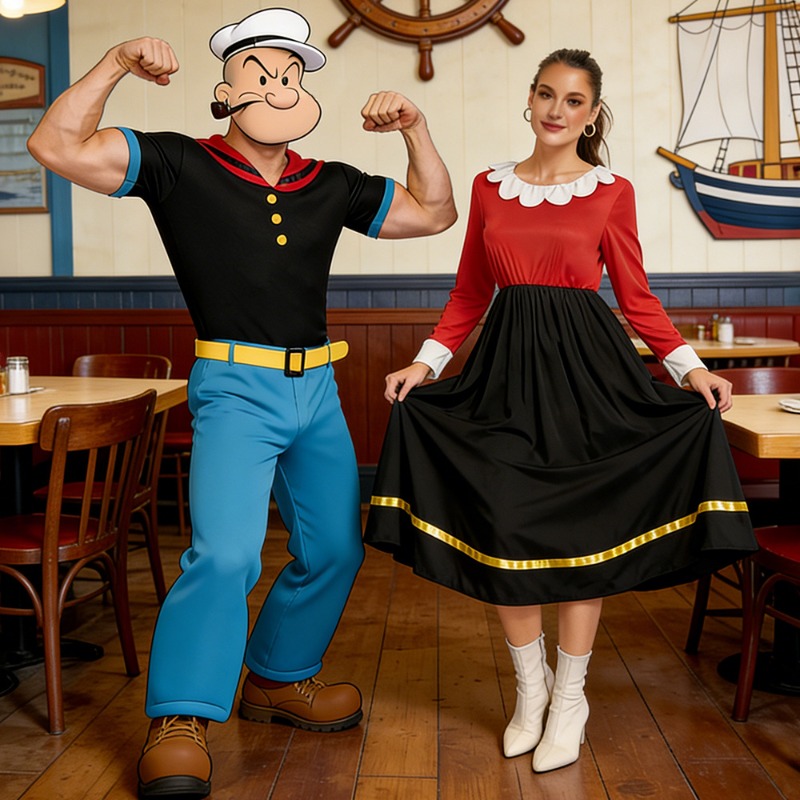 Yeni Karnaval Cosplay Kostümü  - Anime Cosplay Couple incelemesi ve fiyatı