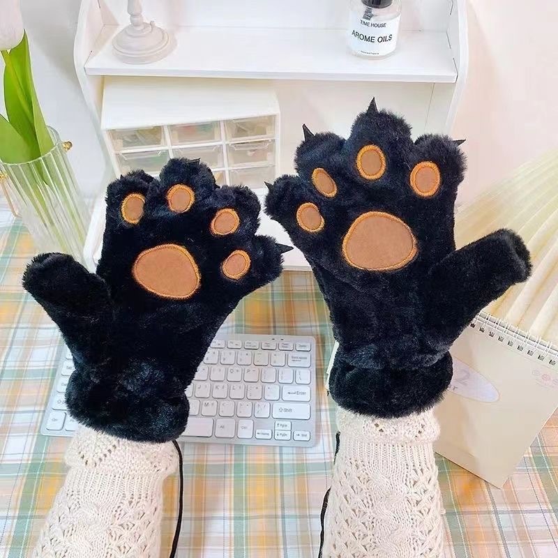 Kalın Kadife Kedi Pençesi Eldi - Anime Cosplay Thick incelemesi ve fiyatı
