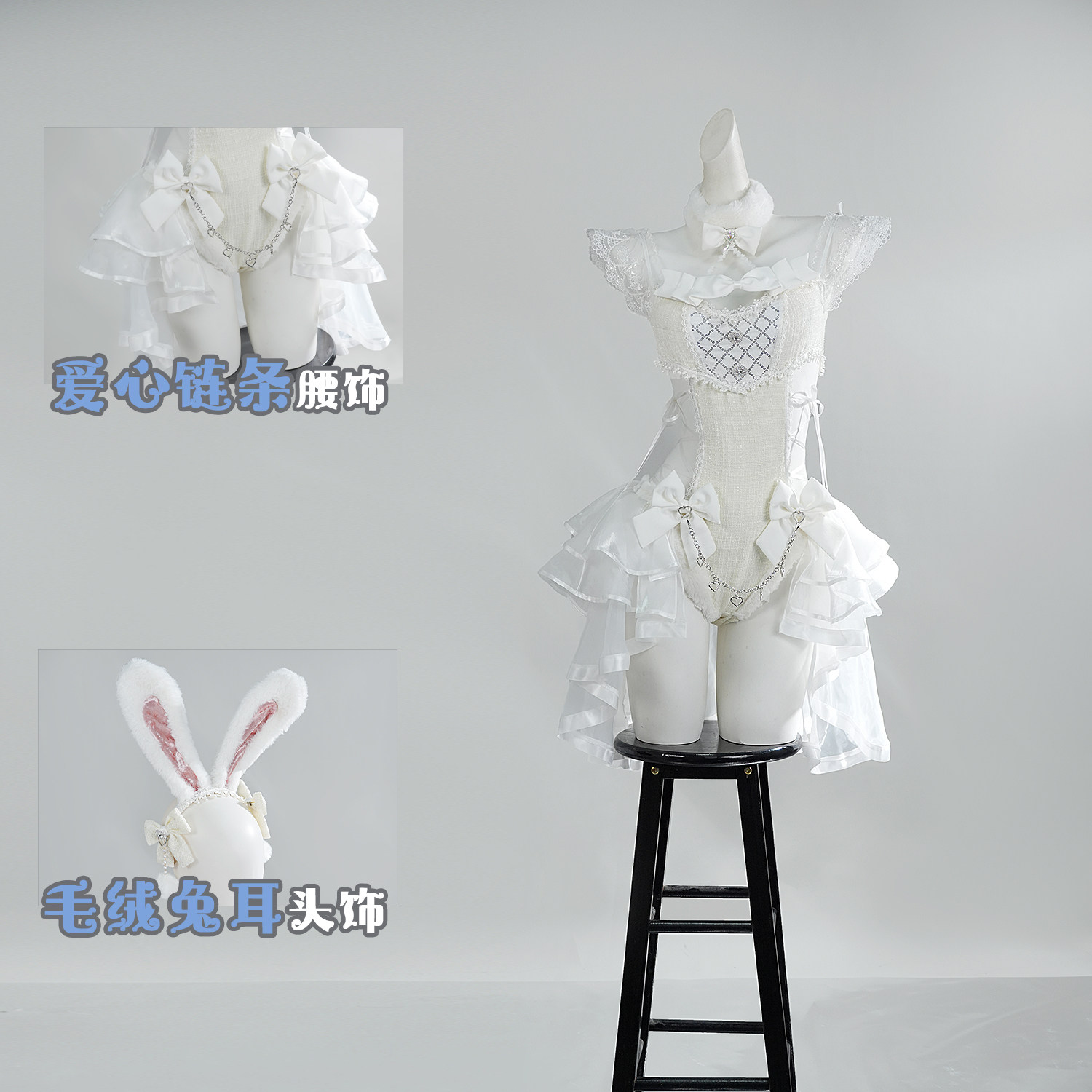 Malymoon Orijinal Tüvit Tül Ta - Cosplay Anime Bunny Girl incelemesi ve fiyatı